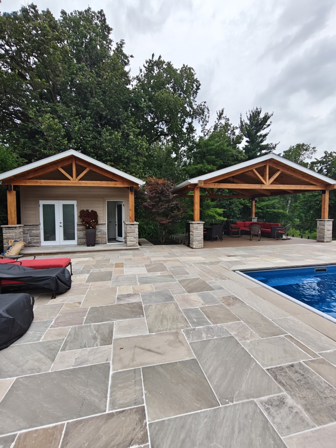 Deck detailing on custom build